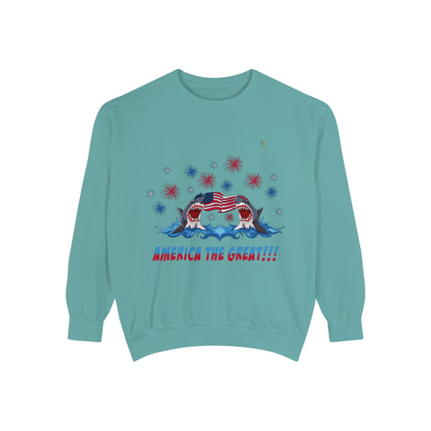 Unisex Garment-Dyed Sweatshirt