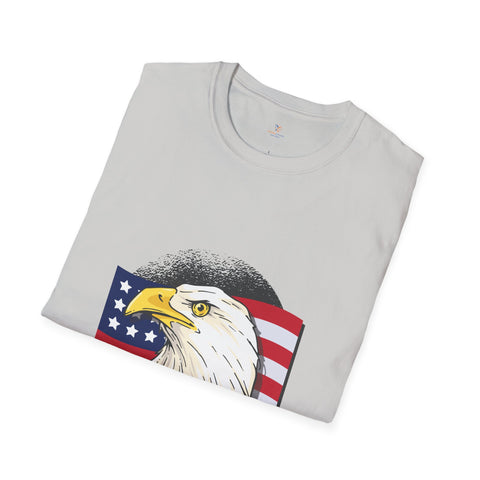 Red White And Blue Unisex Softstyle T-Shirt