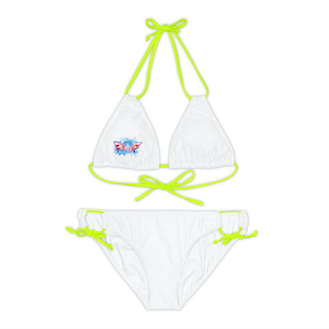 Strappy Bikini Set (AOP)
