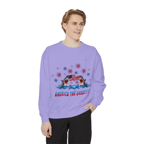 Unisex Garment-Dyed Sweatshirt