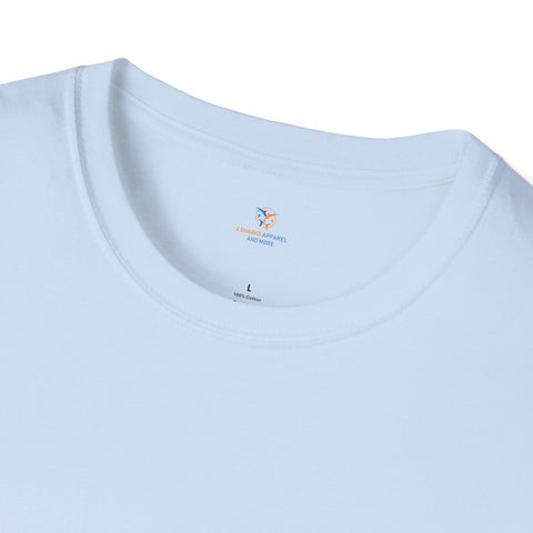 Red White And Blue Unisex Softstyle T-Shirt