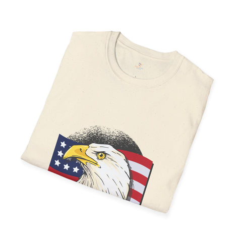 Red White And Blue Unisex Softstyle T-Shirt