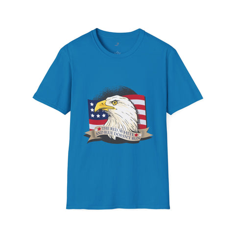 Red White And Blue Unisex Softstyle T-Shirt