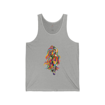 Colorful Horse Unisex Jersey Tank