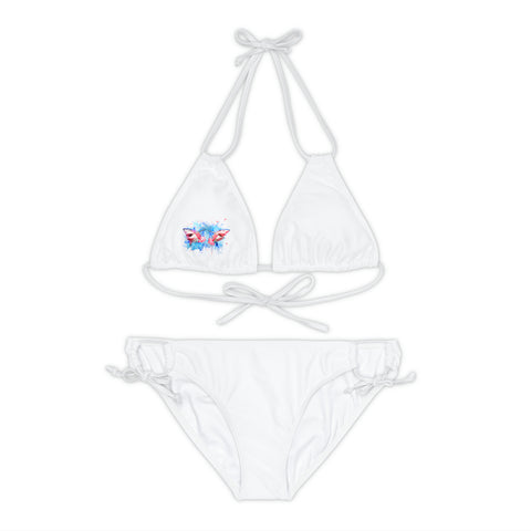 Strappy Bikini Set (AOP)