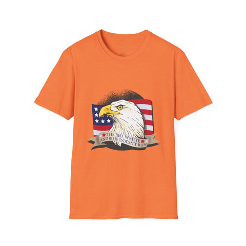 Red White And Blue Unisex Softstyle T-Shirt