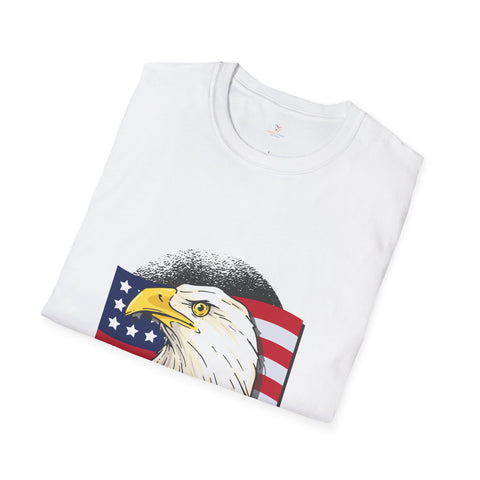 Red White And Blue Unisex Softstyle T-Shirt