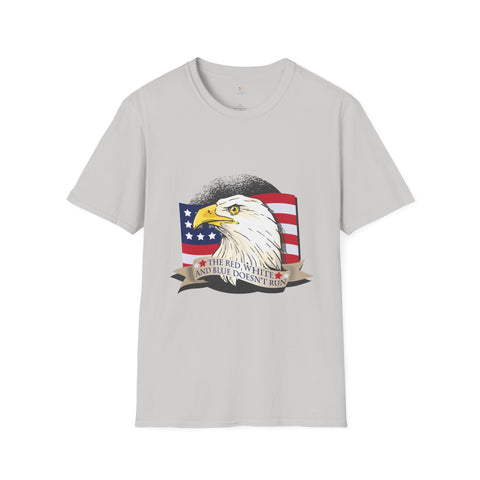 Red White And Blue Unisex Softstyle T-Shirt