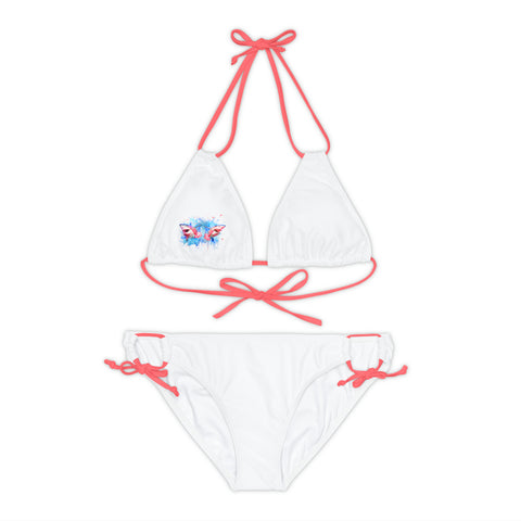 Strappy Bikini Set (AOP)
