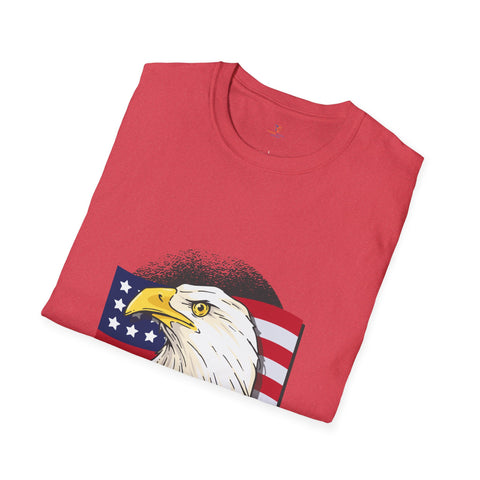 Red White And Blue Unisex Softstyle T-Shirt