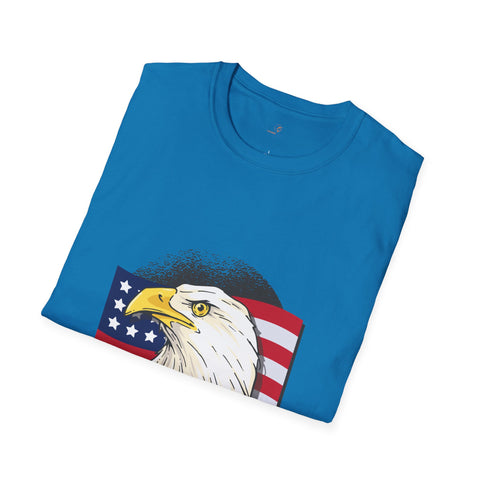 Red White And Blue Unisex Softstyle T-Shirt