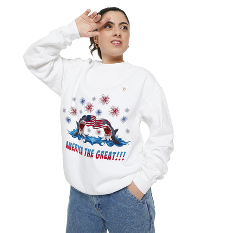 Unisex Garment-Dyed Sweatshirt