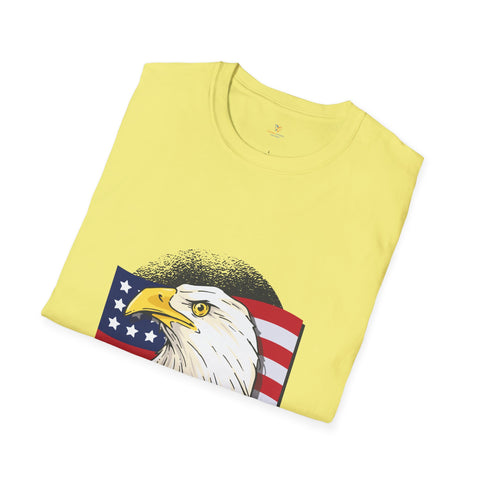 Red White And Blue Unisex Softstyle T-Shirt