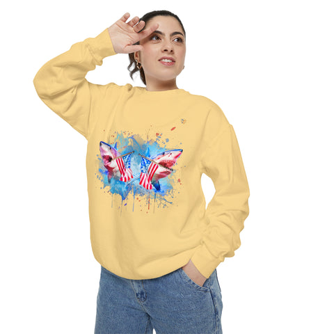 Unisex Garment-Dyed Sweatshirt