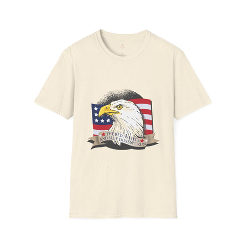 Red White And Blue Unisex Softstyle T-Shirt