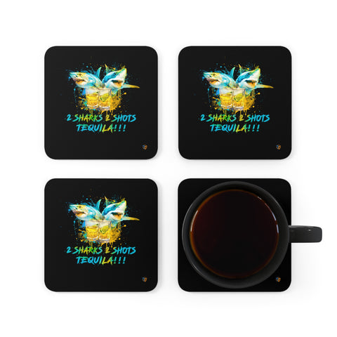 Corkwood Coaster Set