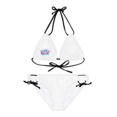 Strappy Bikini Set (AOP)