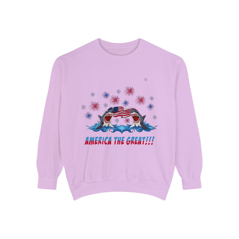 Unisex Garment-Dyed Sweatshirt
