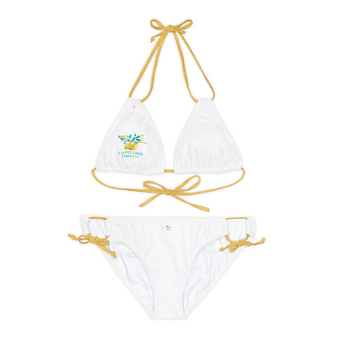 Strappy Bikini Set (AOP)