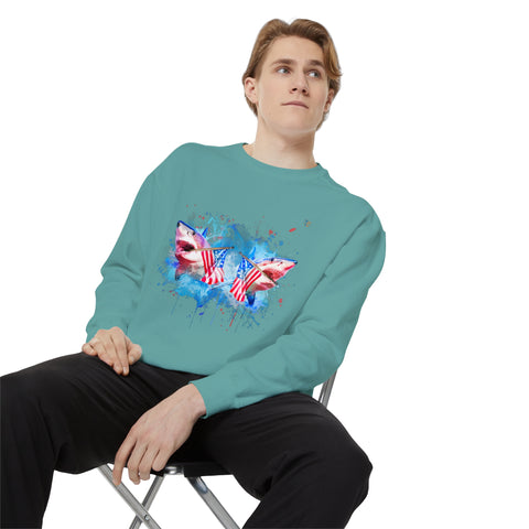 Unisex Garment-Dyed Sweatshirt