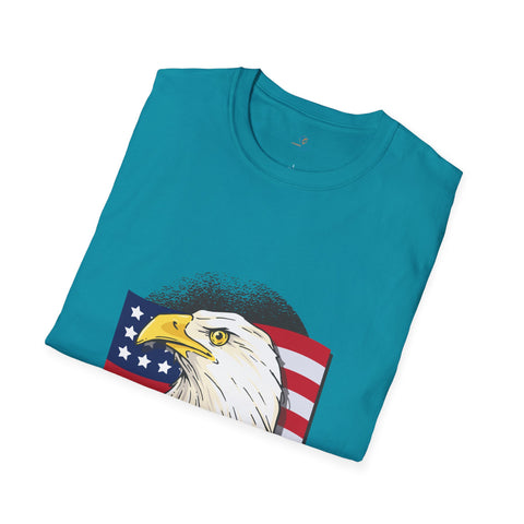 Red White And Blue Unisex Softstyle T-Shirt