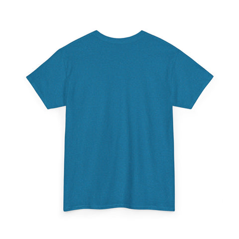 Scuba Diver & Shark Unisex Heavy Cotton Tee