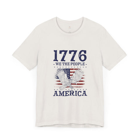 1776 We The People Unisex Jersey Short Sleeve Tee