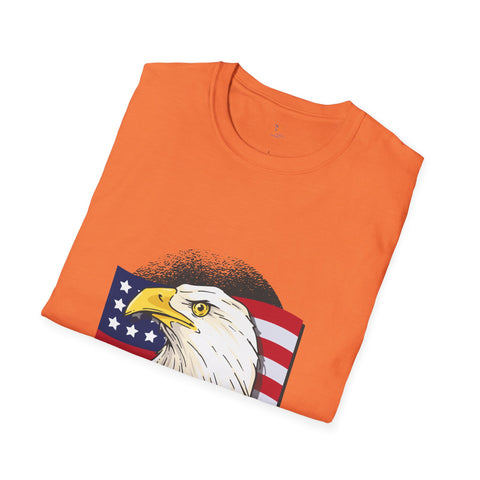 Red White And Blue Unisex Softstyle T-Shirt