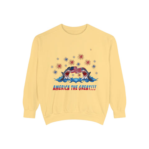 Unisex Garment-Dyed Sweatshirt
