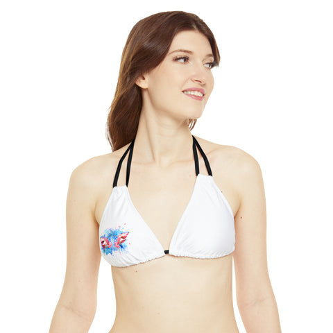 Strappy Bikini Set (AOP)