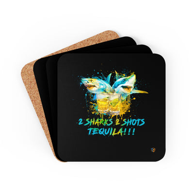 Corkwood Coaster Set