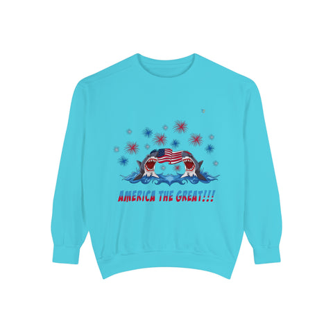 Unisex Garment-Dyed Sweatshirt