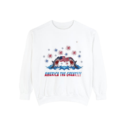 Unisex Garment-Dyed Sweatshirt