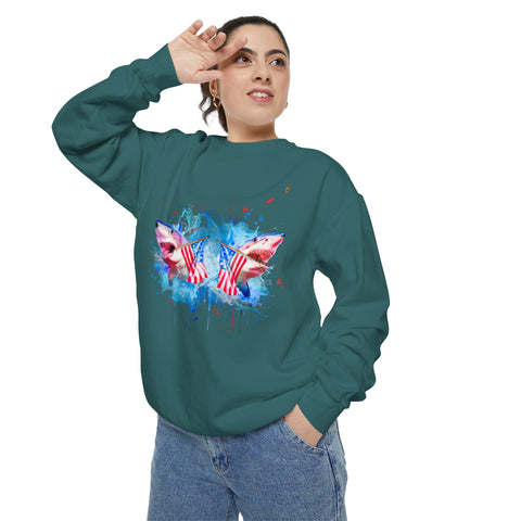 Unisex Garment-Dyed Sweatshirt