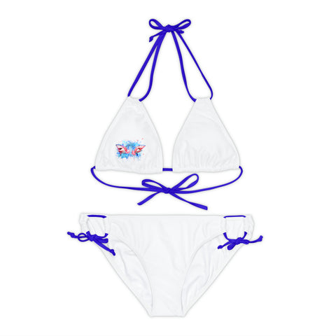 Strappy Bikini Set (AOP)