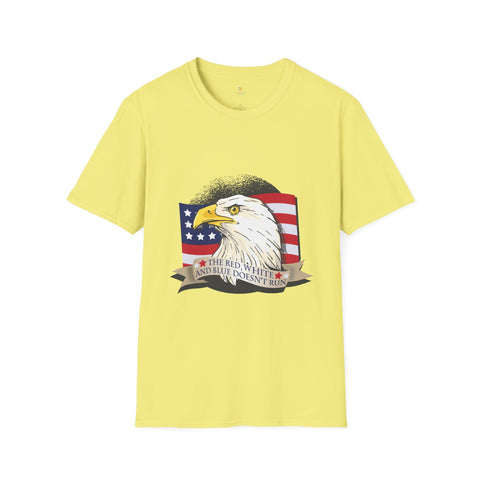 Red White And Blue Unisex Softstyle T-Shirt