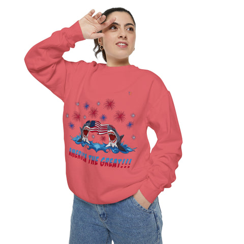 Unisex Garment-Dyed Sweatshirt