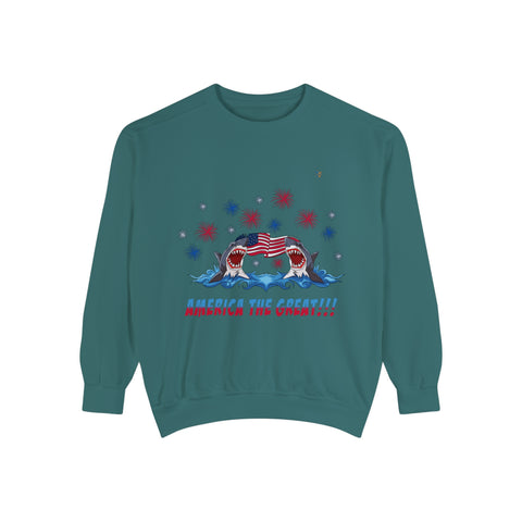 Unisex Garment-Dyed Sweatshirt