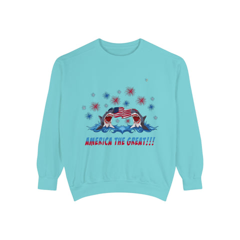 Unisex Garment-Dyed Sweatshirt