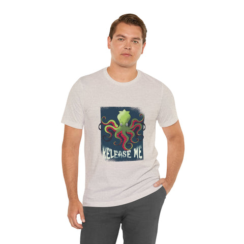 Release Me Kraken Unisex Jersey Short Sleeve Tee