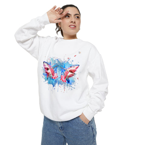 Unisex Garment-Dyed Sweatshirt