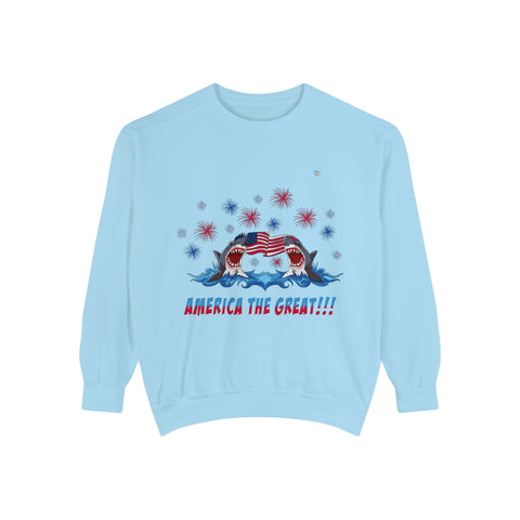 Unisex Garment-Dyed Sweatshirt