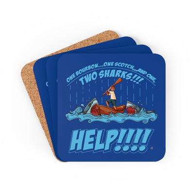 Corkwood Coaster Set
