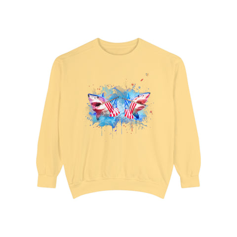 Unisex Garment-Dyed Sweatshirt