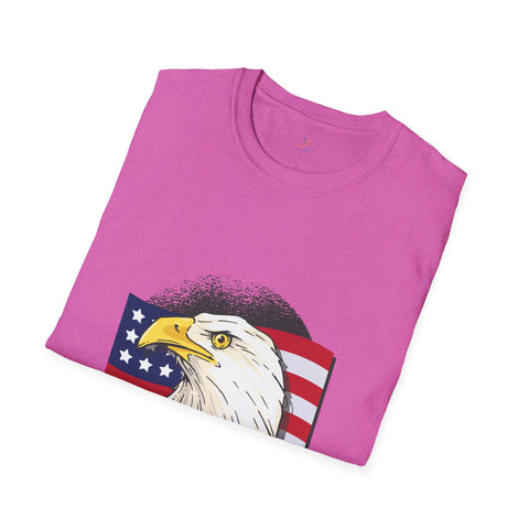 Red White And Blue Unisex Softstyle T-Shirt