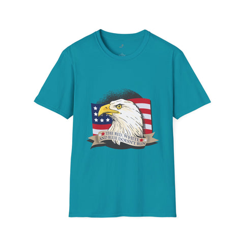 Red White And Blue Unisex Softstyle T-Shirt