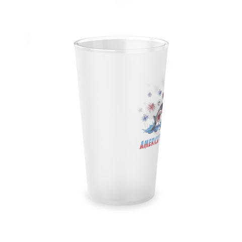 Frosted Pint Glass, 16oz