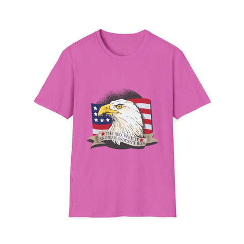 Red White And Blue Unisex Softstyle T-Shirt