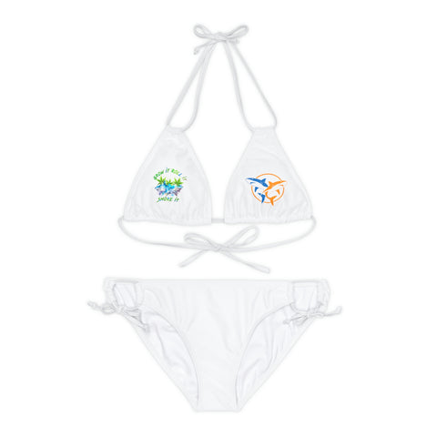 Strappy Bikini Set (AOP)